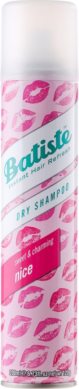 Suchy szampon do włosów - Batiste Dry Shampoo Nice Sweet And Charming — Zdjęcie N3