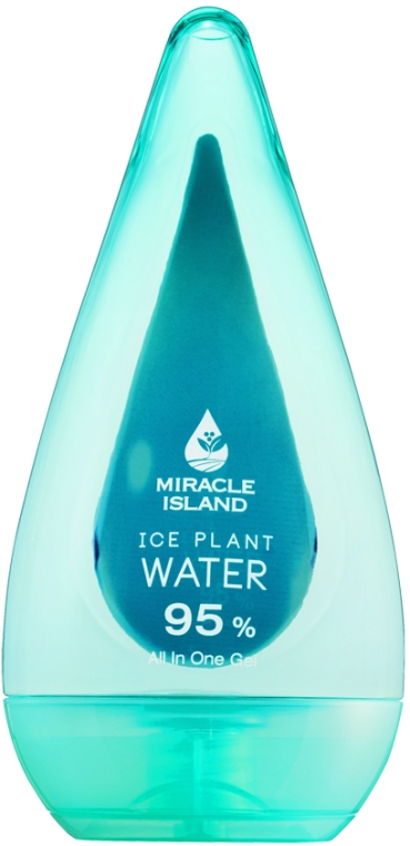 Żel mycia twarzy, ciała i włosów Woda lodowa - Miracle Island Ice Plant Water 95% All In One Gel — Zdjęcie N1