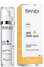 Tonizujący krem do twarzy - Bandi Medical Expert Anti Dark Spot Toning Cream SPF50 — Zdjęcie N2