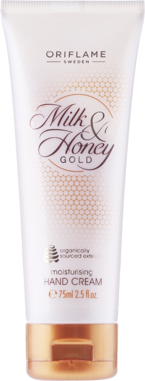 Nawilżający krem do rąk - Oriflame Milk & Honey Gold Hand Cream