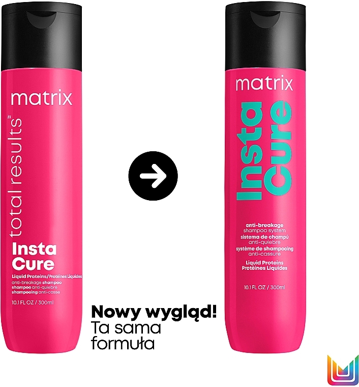 Szampon zapobiegający łamliwości włosów - Matrix Total Results Instacure Shampoo — Zdjęcie N2