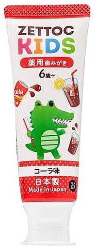 Pasta do zębów dla dzieci Cola - Zettoc Nippon Toothpaste Kids Cola — Zdjęcie N1