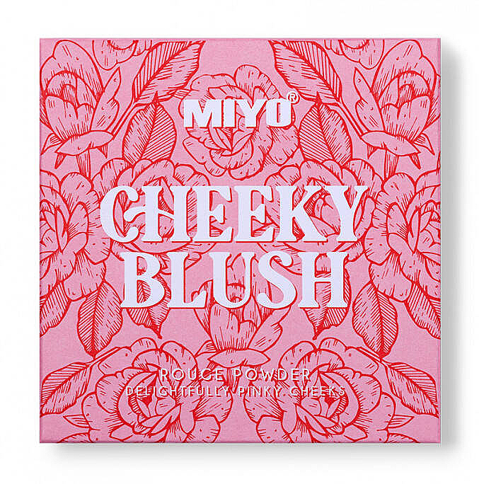 Róż do policzków - Miyo Cheeky Blush Rouge Powder Delightfully Pinky Cheeks — Zdjęcie N2