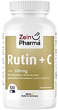 Suplement diety Rutyna - ZeinPharma Rutin + C 500 mg — Zdjęcie N1