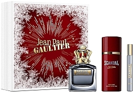 Jean Paul Gaultier Scandal Pour Homme - Zestaw (edt/100ml + deo/150ml + edt/travel/10ml) — Zdjęcie N1