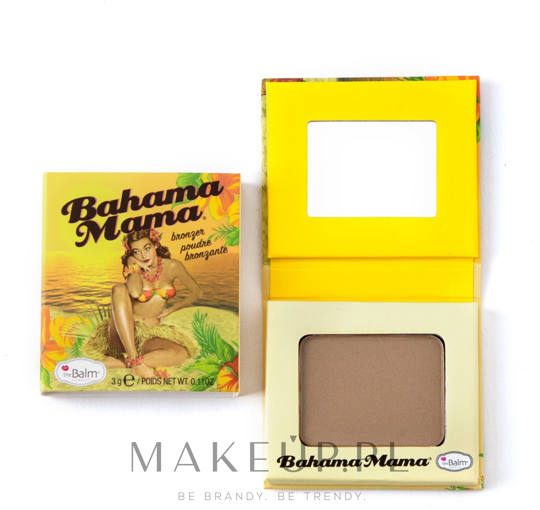 Bronzer do twarzy (miniprodukt) - theBalm Bahama Mama Bronzer Travel  — Zdjęcie 3 g