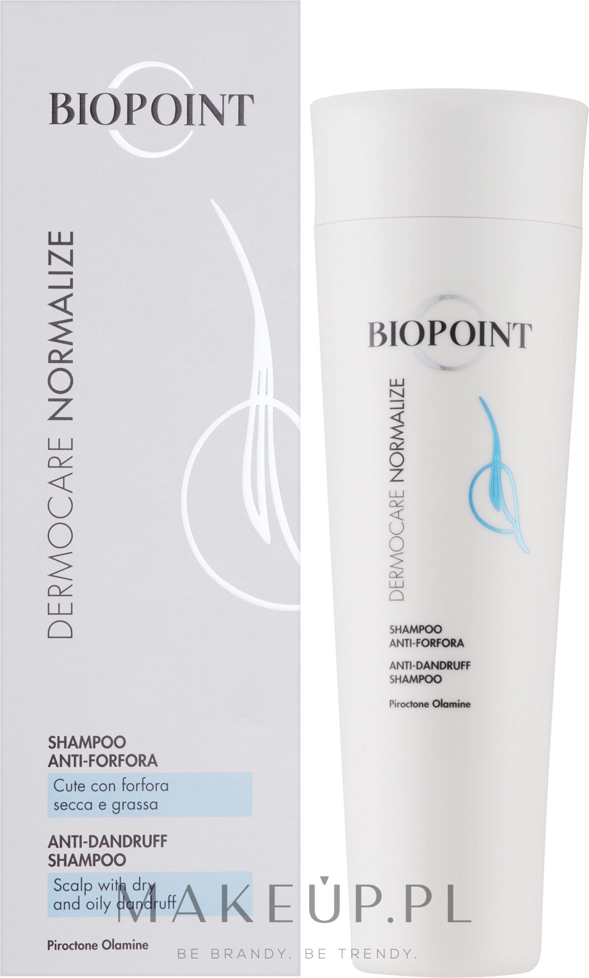 Przeciwłupieżowy szampon do włosów - Biopoint Dermocare Normalize Anti-Forfora Shampoo  — Zdjęcie 200 ml
