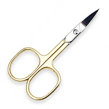 Nożyczki do paznokci, 70273 - Top Choice Nail Scissors Silver-Gold — Zdjęcie N1