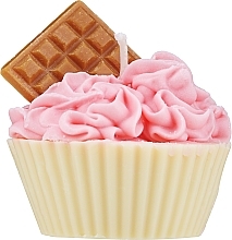 Świeca dekoracyjna Cupcake o zapachu czekolady i brownie - KaWilamowski — Zdjęcie N1