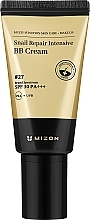 krem BB do twarzy - Mizon Snail Repair Intensive BB Cream SPF30+ PA+++ — Zdjęcie N1