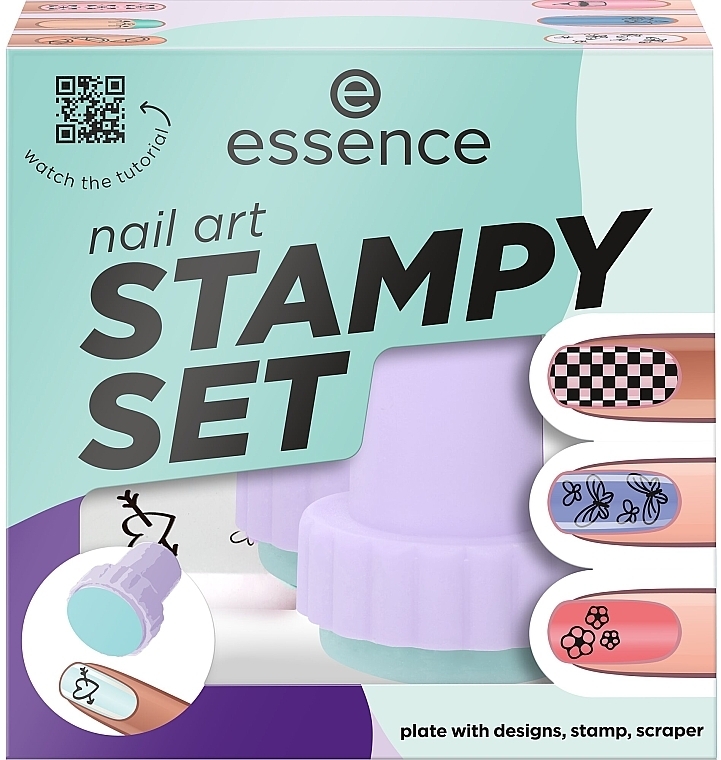 Zestaw do zdobienia paznokci - Essence Nail Art Stampy Set — Zdjęcie N1