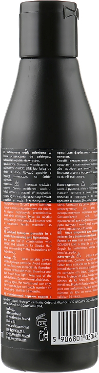 Utleniacz do włosów - Profis Scandic Line Oxydant Creme 1.9% — Zdjęcie N2