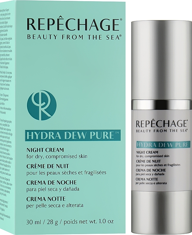 Krem do twarzy na noc - Repechage Hydra Dew Pure Night Cream — Zdjęcie N2