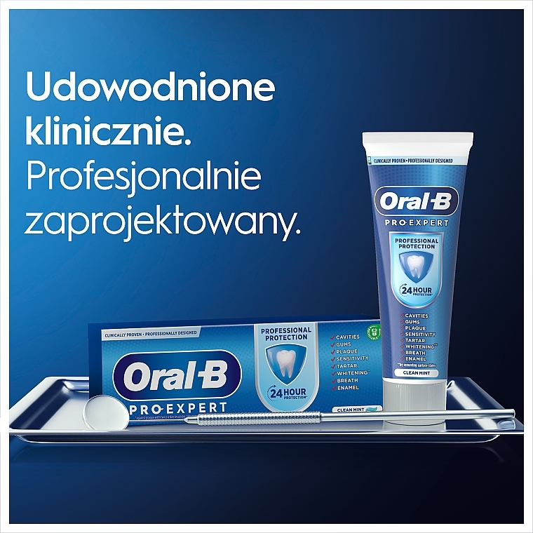 Pasta do zębów Świeża mięta - Oral-B Pro-Expert Professional Protection Toothpaste Fresh Mint — Zdjęcie N3