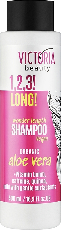 Szampon do długich włosów - Victoria Beauty 1,2,3! Long! Shampoo — Zdjęcie N1