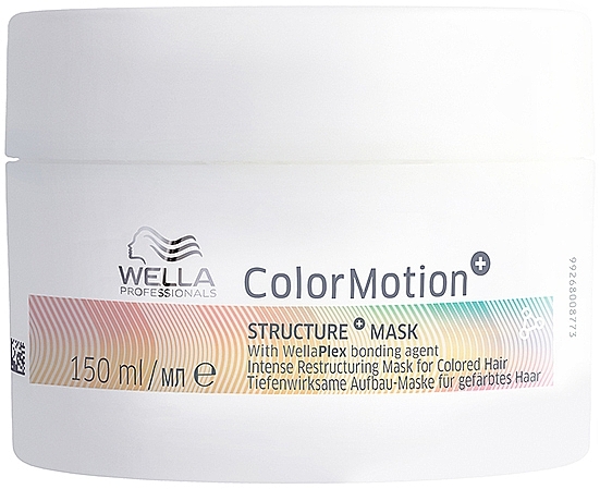 Maska do intensywnej regeneracji włosów farbowanych - Wella Professionals Color Motion+ Structure Mask — Zdjęcie N1