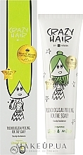 Trychologiczny peeling do skóry głowy Limonka i mięta - HiSkin Crazy Hair Trichological Peeling For The Scalp Lime & Mint  — Zdjęcie N2