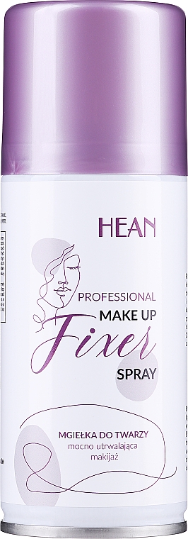 Profesjonalny utrwalacz makijażu - Hean High Definition Fixer Spray — Zdjęcie N1