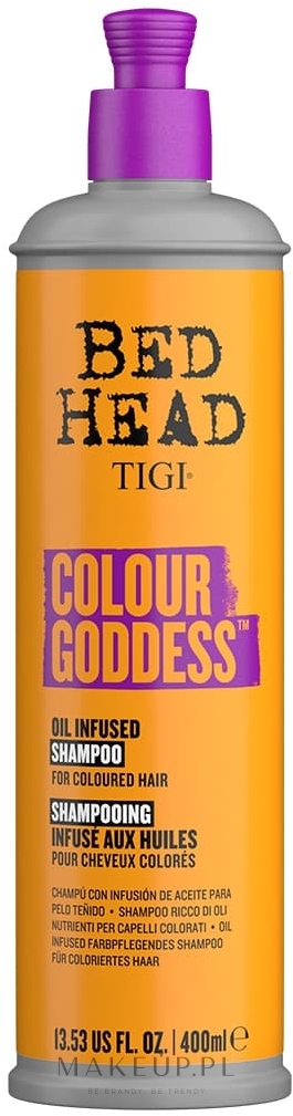 Szampon do włosów farbowanych - Tigi Bed Head Colour Goddess Shampoo For Coloured Hair — Zdjęcie 400 ml
