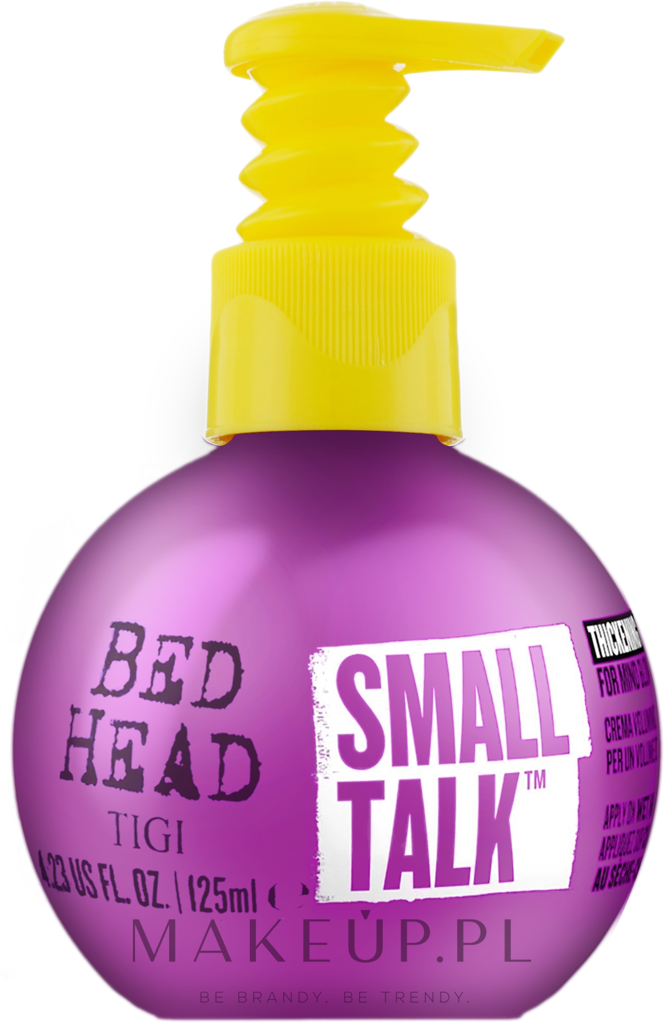 Krem zagęszczający włosy - Tigi Bed Head Small Talk Hair Thickening Cream — Zdjęcie 125 ml
