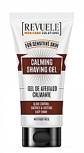 Łagodzący żel do golenia do skóry wrażliwej - Revuele Men Care Solutions Calming Shaving Gel  — Zdjęcie N1