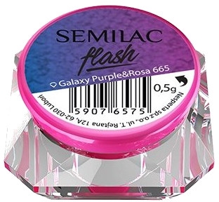 Pyłek do paznokci - Semilac SemiFlash Galaxy — Zdjęcie N1