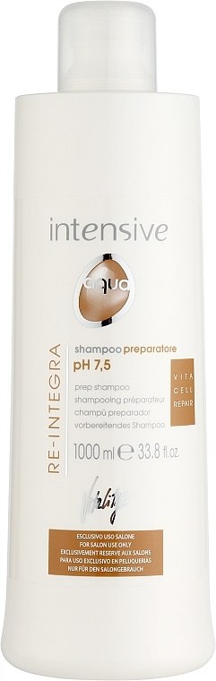 Głęboko oczyszczający szampon do włosów - Vitality’s Intensive Aqua Re-Integra Shampoo pH 7,5