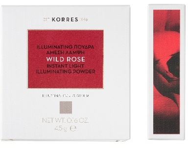 Sypki puder - Korres Wild Rose Instant Light Illuminaring Power — Zdjęcie N2