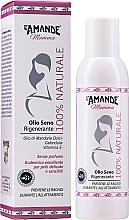 PRZECENA! Regenerujący olejek do piersi - L'Amande Mamma Olio Seno Rigenerante 100% Naturale * — Zdjęcie N2