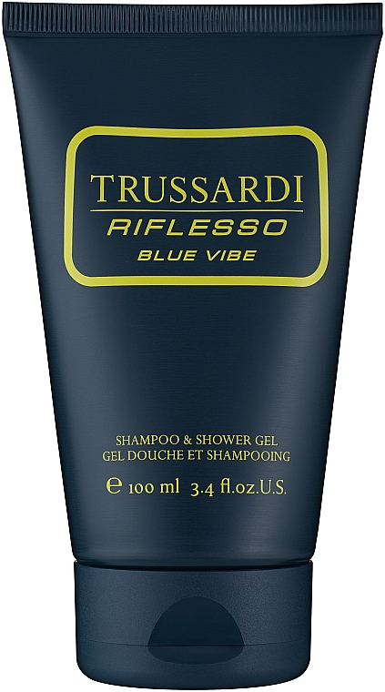 Trussardi Riflesso Blue Vibe - Szampon i żel pod prysznic 2 w 1 — Zdjęcie N1