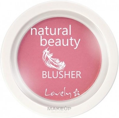 Róż do policzków - Lovely Natural Beauty Blusher — Zdjęcie 02