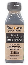 Kup Szampon zmiękczający i nawilżający - Creme of Nature Clay & Charcoal Soften & Moisture Replenish Shampoo