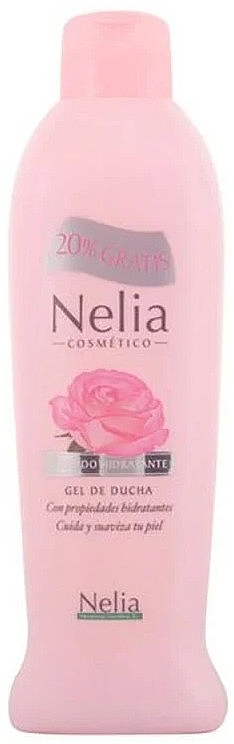 Nawilżający żel pod prysznic - Nelia Hydration Gel Rose — Zdjęcie N1