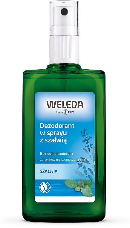 Dezodorant do ciała Szałwia - Weleda Sage Deodorant