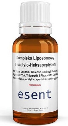 Kompleks liposomowy z acetylo-heksapeptydem - Esent — Zdjęcie N1