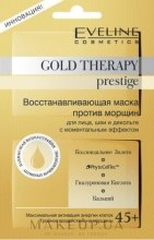 Kup Regenerująca maseczka przeciwzmarszczkowa - Eveline Cosmetics Gold Therapy Prestige