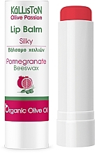 Balsam do ust z ekstraktem z granatu - Kalliston Lip Balm Silky Pomegranate — Zdjęcie N1
