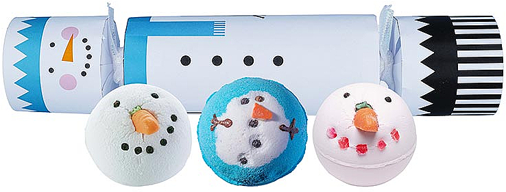 Zestaw kul do kąpieli - Bomb Cosmetics Frosty The Snowman Cracker Set — Zdjęcie N1