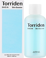 Intensywnie nawilżający tonik-booster - Torriden Dive-In Low Molecular Hyaluronic Acid Skin Booster — Zdjęcie N2