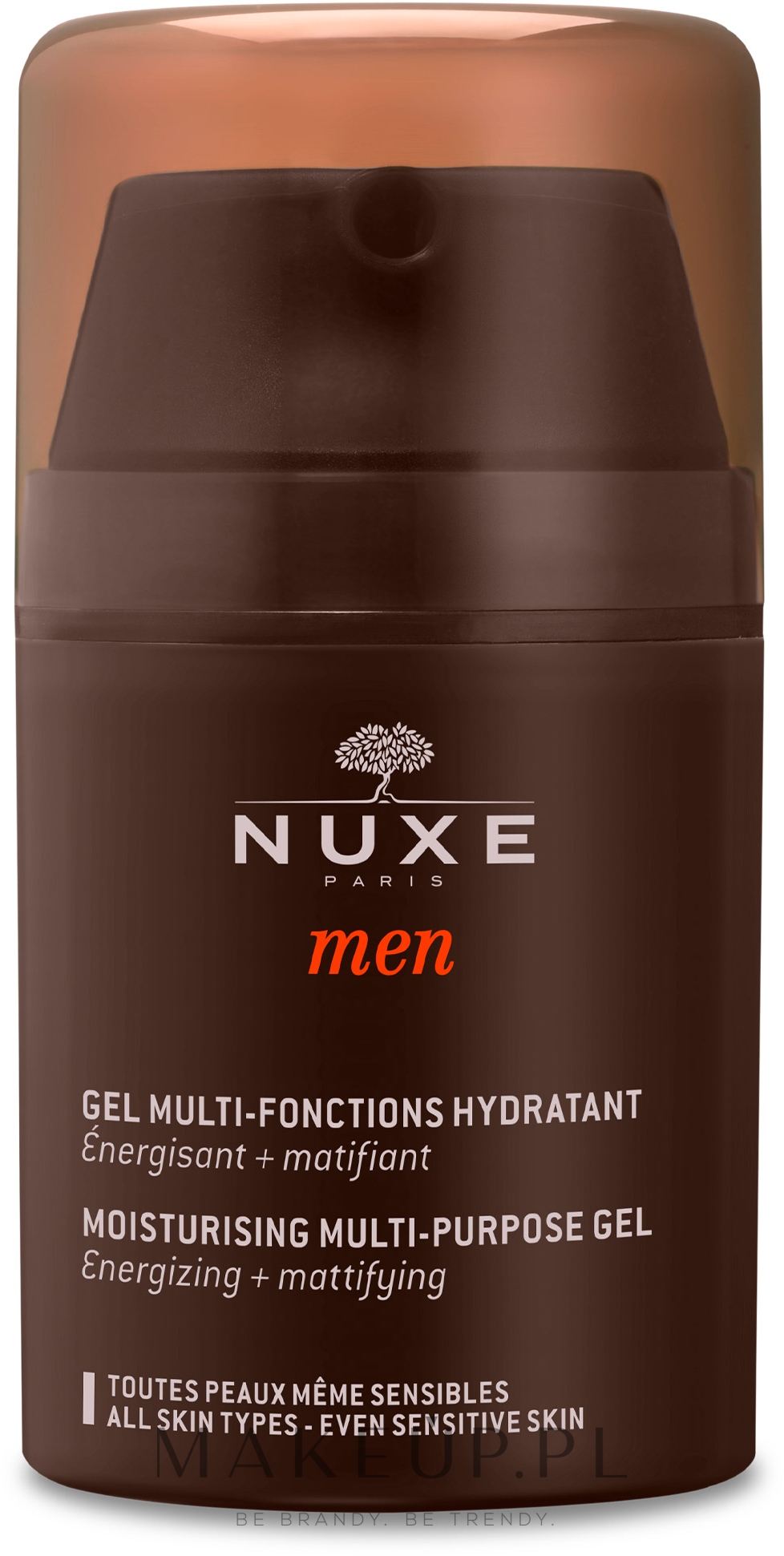 Nawilżający żel do twarzy dla mężczyzn - Nuxe Men Gel Multi-Fonctions Hydratant — Zdjęcie 50 ml