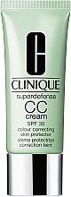 Krem CC poprawiający koloryt skóry twarzy SPF 30 - Clinique Superdefense CC-Cream Colour Correcting Skin Protector — Zdjęcie N1