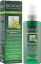 Upiększające krople odbudowujące strukturę zniszczonych włosów - BiosLine BioKap Hair Beauty Repairing Drops  — Zdjęcie N2