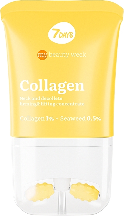 Ujędrniająco-liftingujący koncentrat kolagenowy do szyi i dekoltu - 7 Days My Beauty Week Collagen Neck And Decollete Firming & Lifting Concentrate — Zdjęcie N1
