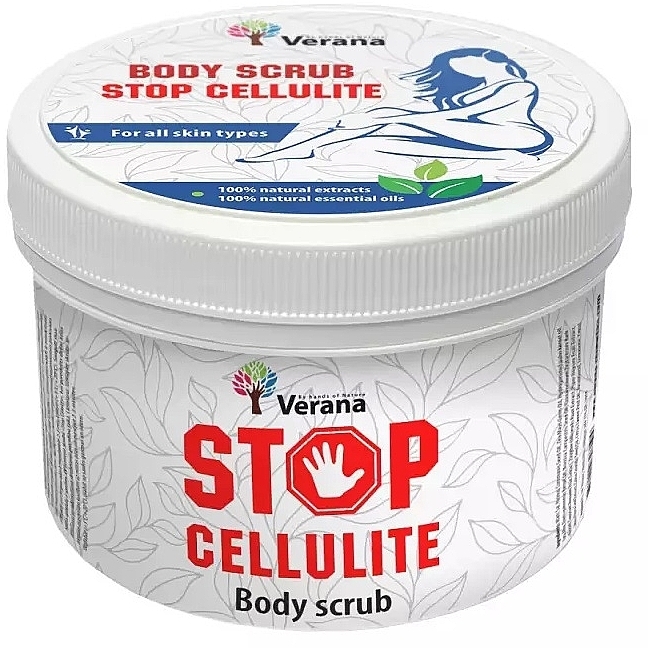 Peeling do ciała Stop cellulite - Verana Body Scrub Stop Cellulite — Zdjęcie N1