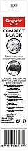 Miękka szczoteczka do zębów - Colgate Compact Black Toothbrush Soft — Zdjęcie N2