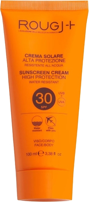 Krem przeciwsłoneczny do twarzy i ciała - Rougj+ Sun Cream SPF30 — Zdjęcie N1