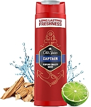 Żel pod prysznic i szampon 2 w 1 dla mężczyzn - Old Spice Captain Shower Gel + Shampoo — Zdjęcie N5
