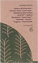 Tabletki do płukania jamy ustnej Drzewo herbaciane - Georganics Natural Mouthwash Tablets Tea Tree — Zdjęcie N3