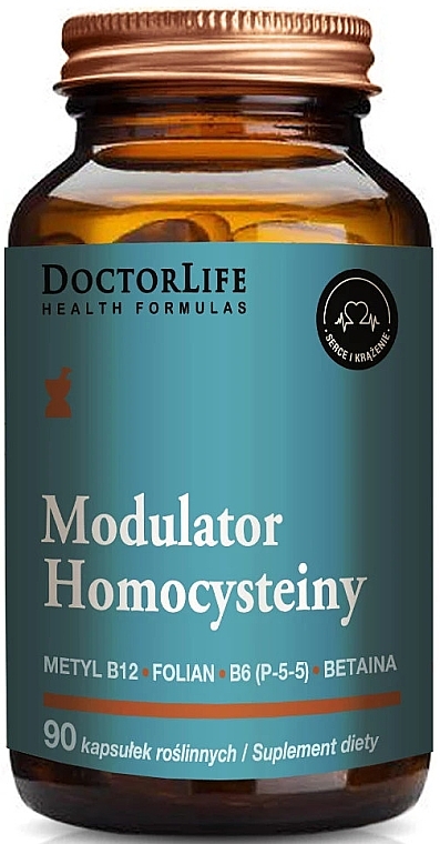 PRZECENA! Suplement diety Modulator Homocysteinowy - Doctor Life Modulator Homocysteiny * — Zdjęcie N1