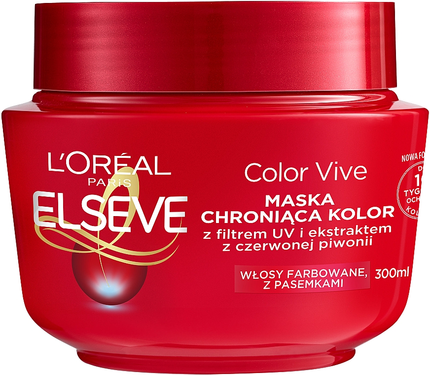 Maska ochronna do włosów farbowanych - L'Oreal Paris Elseve Color-Vive